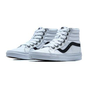 VANS SK8-Hi REISSUE OVERSIZED LACES WOMEN'S HIGH TOP SNEAKERS (TRUE WHITE)